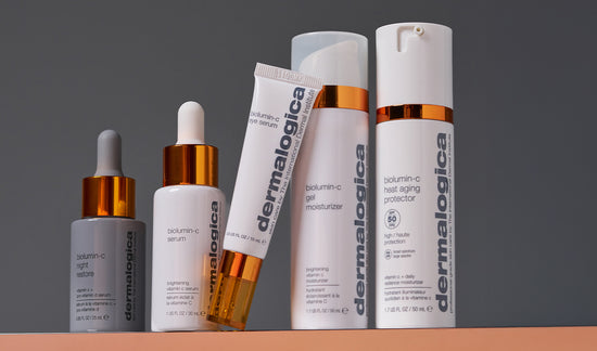  biolumin-c night restore, biolumin-c serum, biolumin-c eye serum, biolumin-c gel moisturizer, and biolumin-c heat aging protector 