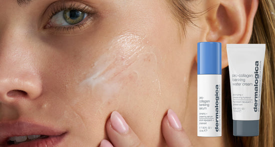 pro-collagen banking serum and pro-collagen banking water cream