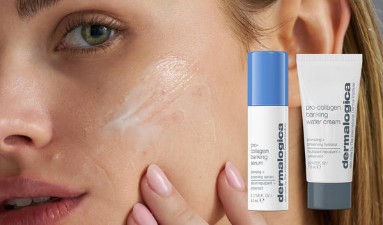 pro-collagen banking serum and pro-collagen banking water cream