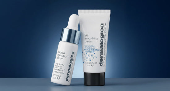 circular hydration serum and skin smoothing cream minis