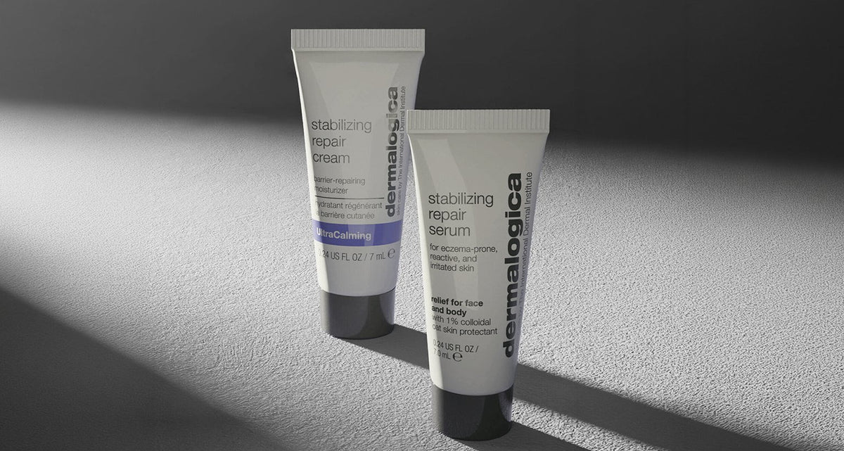 stabilizing repair cream and stabilizing repair serum minis