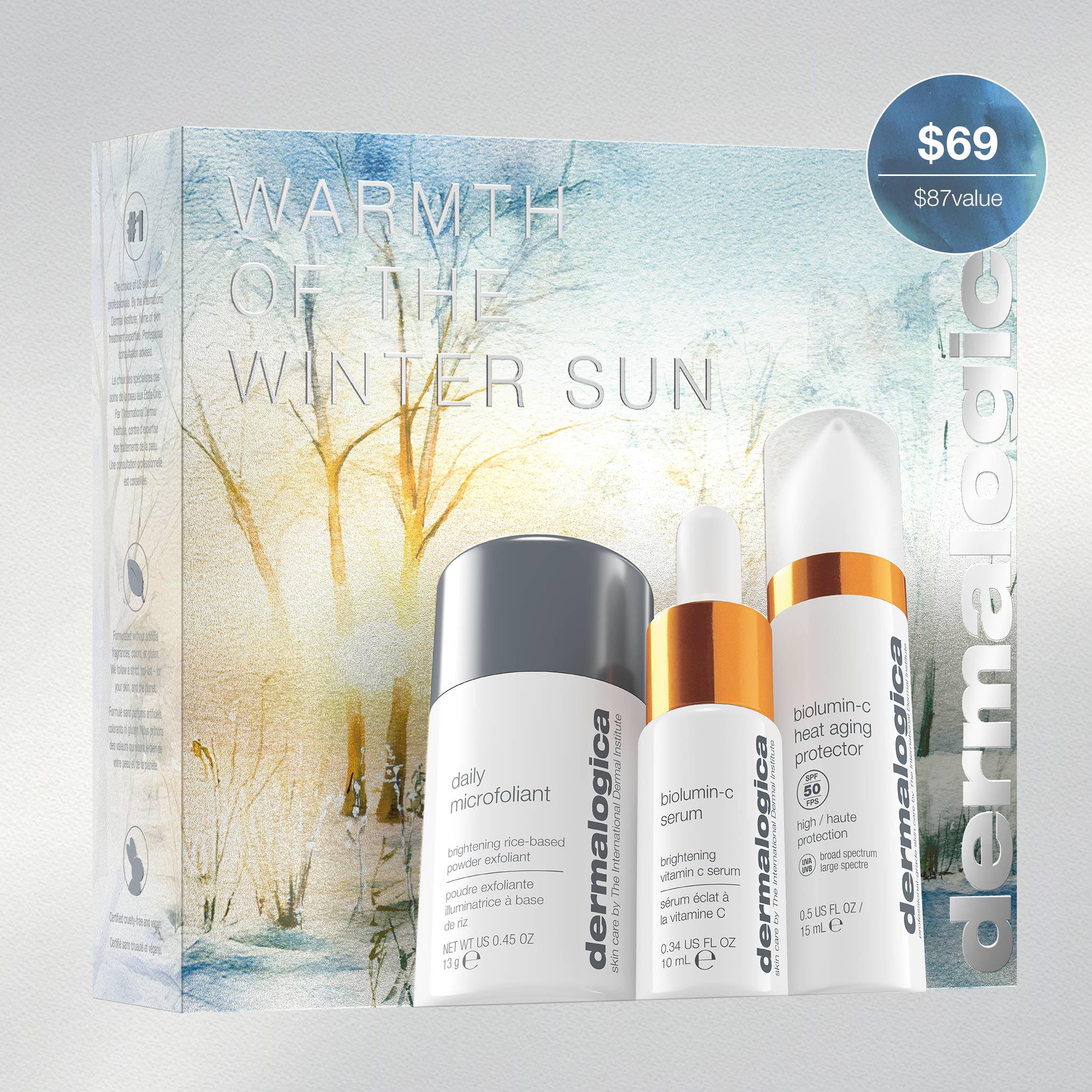 warmth of the winter sun set (3 travel-size)