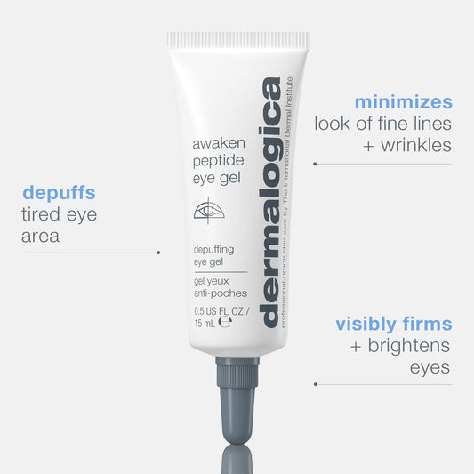 awaken peptide depuffing eye gel benefits