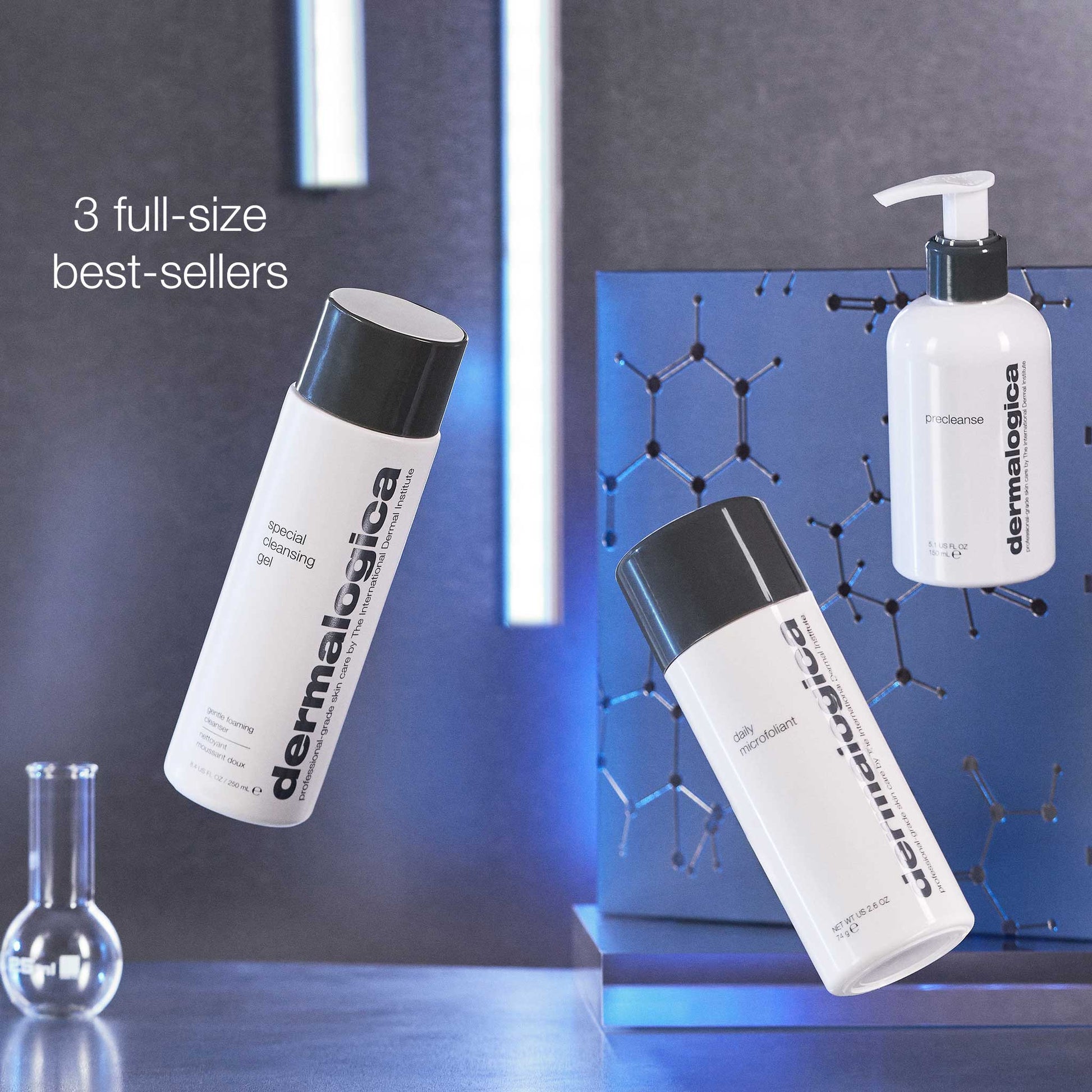 image of 3 of the products in the kit