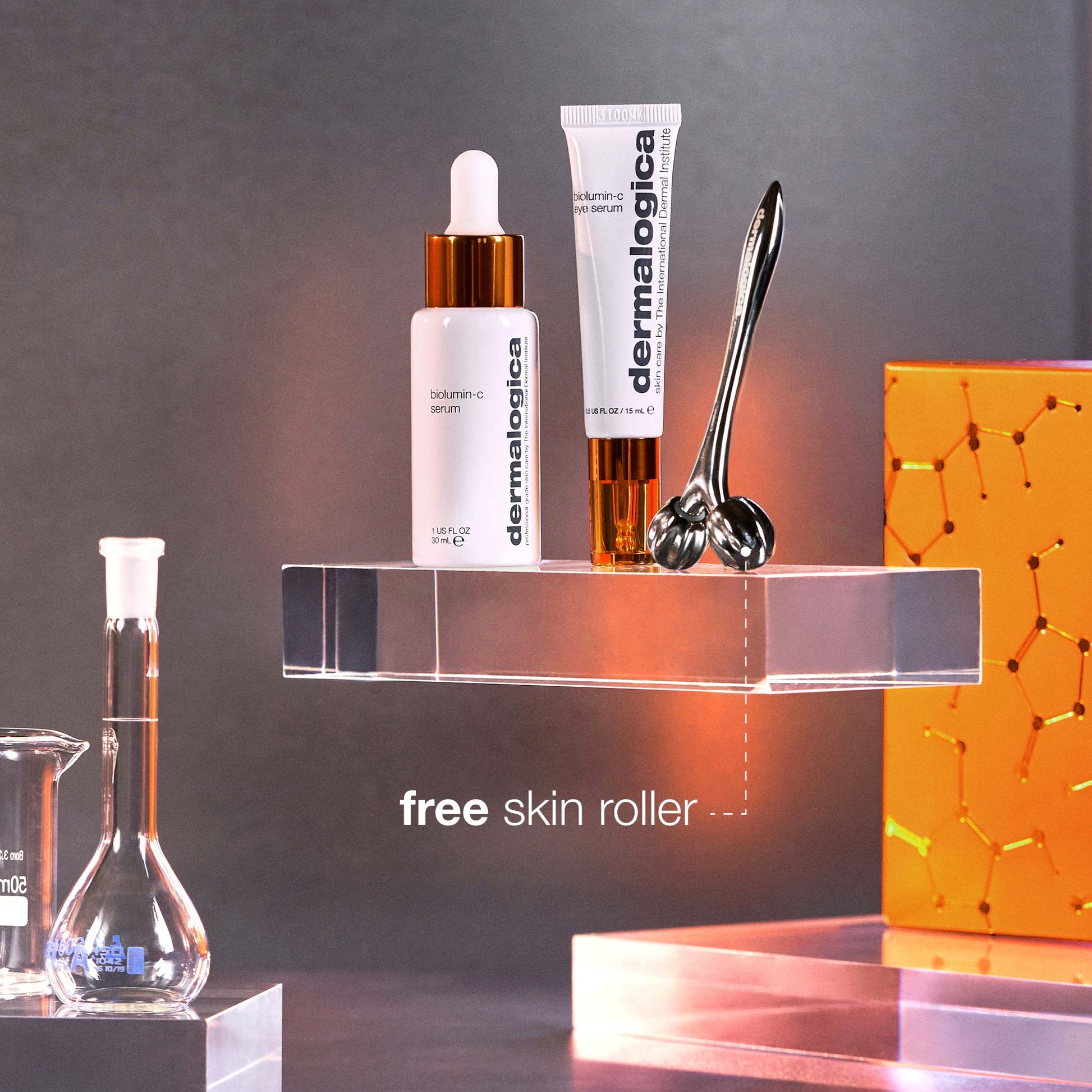 image of the products in teh brightening kit