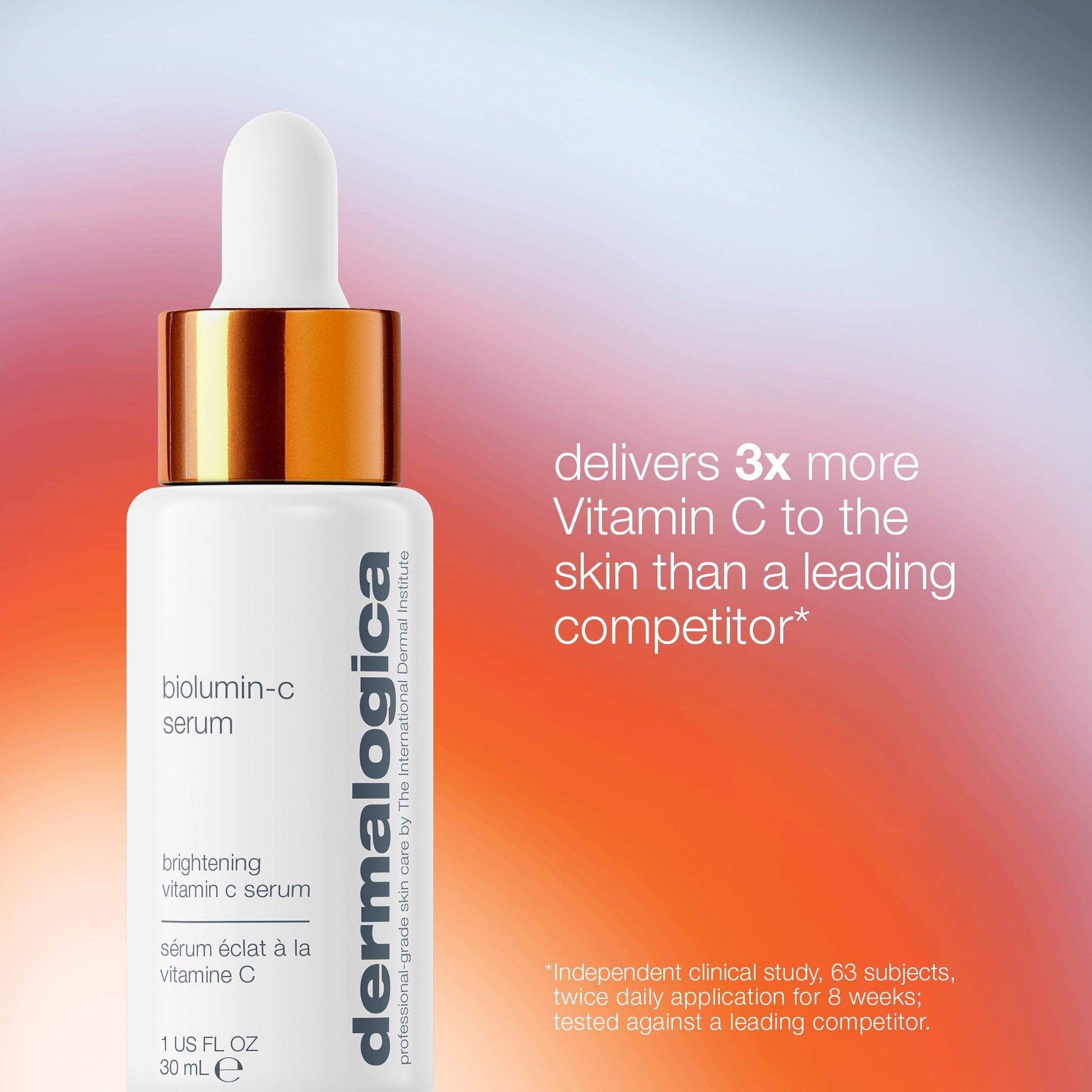 cleanse + brighten biolumin-c serum claim