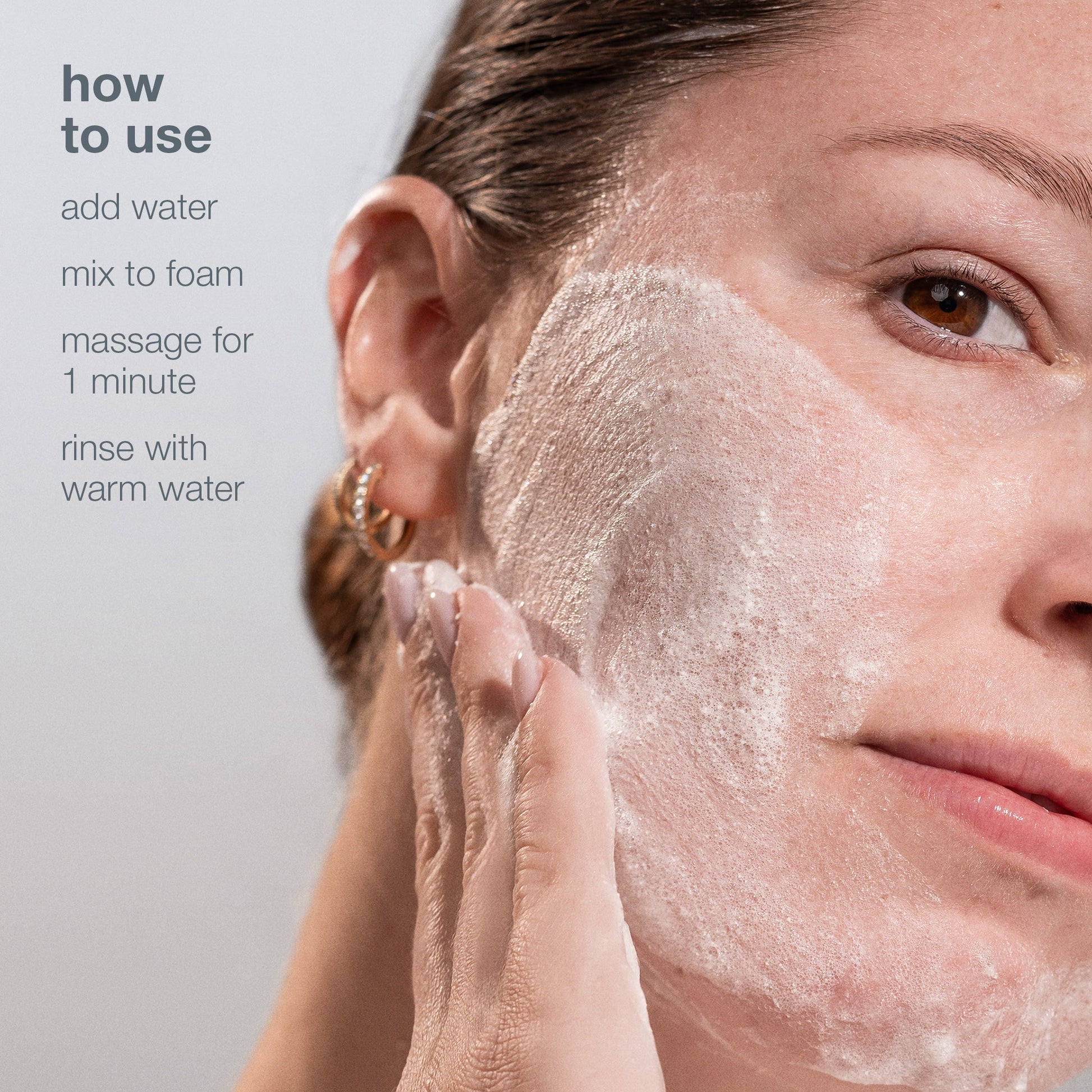 cleanse + glow set how to use