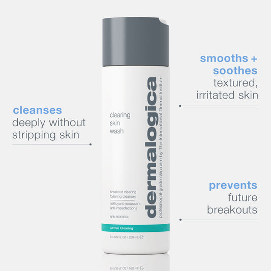 clearing skin wash benefits