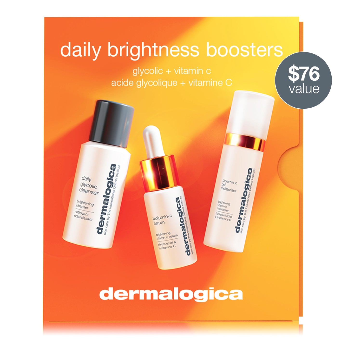 daily brightness boosters kit carton 
