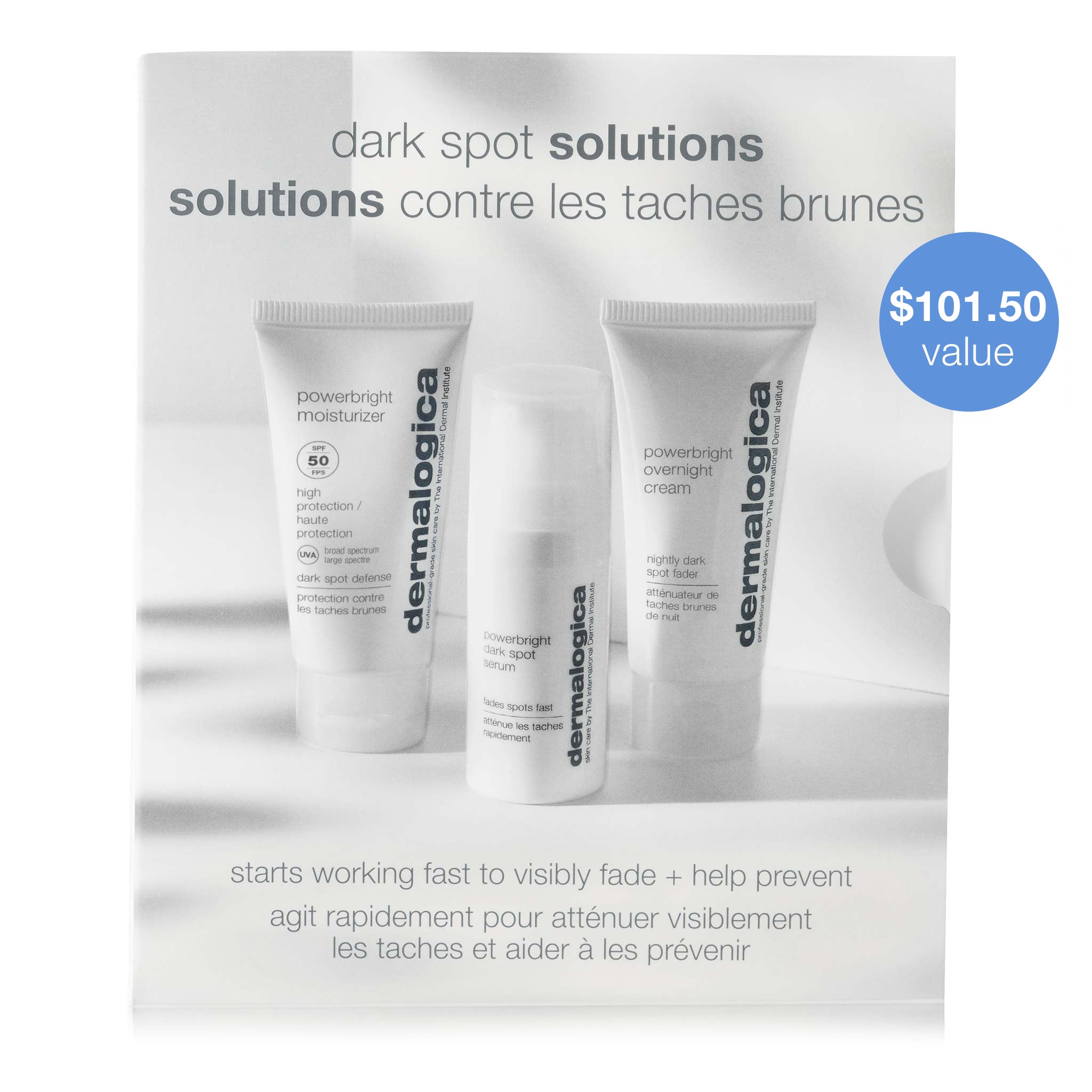 PowerBright Dark Spot Solutions Kit, Brightening Travel Kit