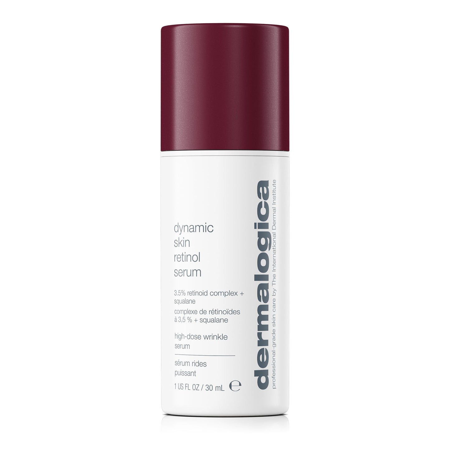 dynamic skin retinol serum bottle