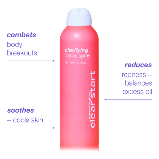 clarifying bacne spray benefits