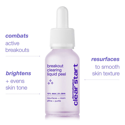 breakout clearing liquid peel benefits