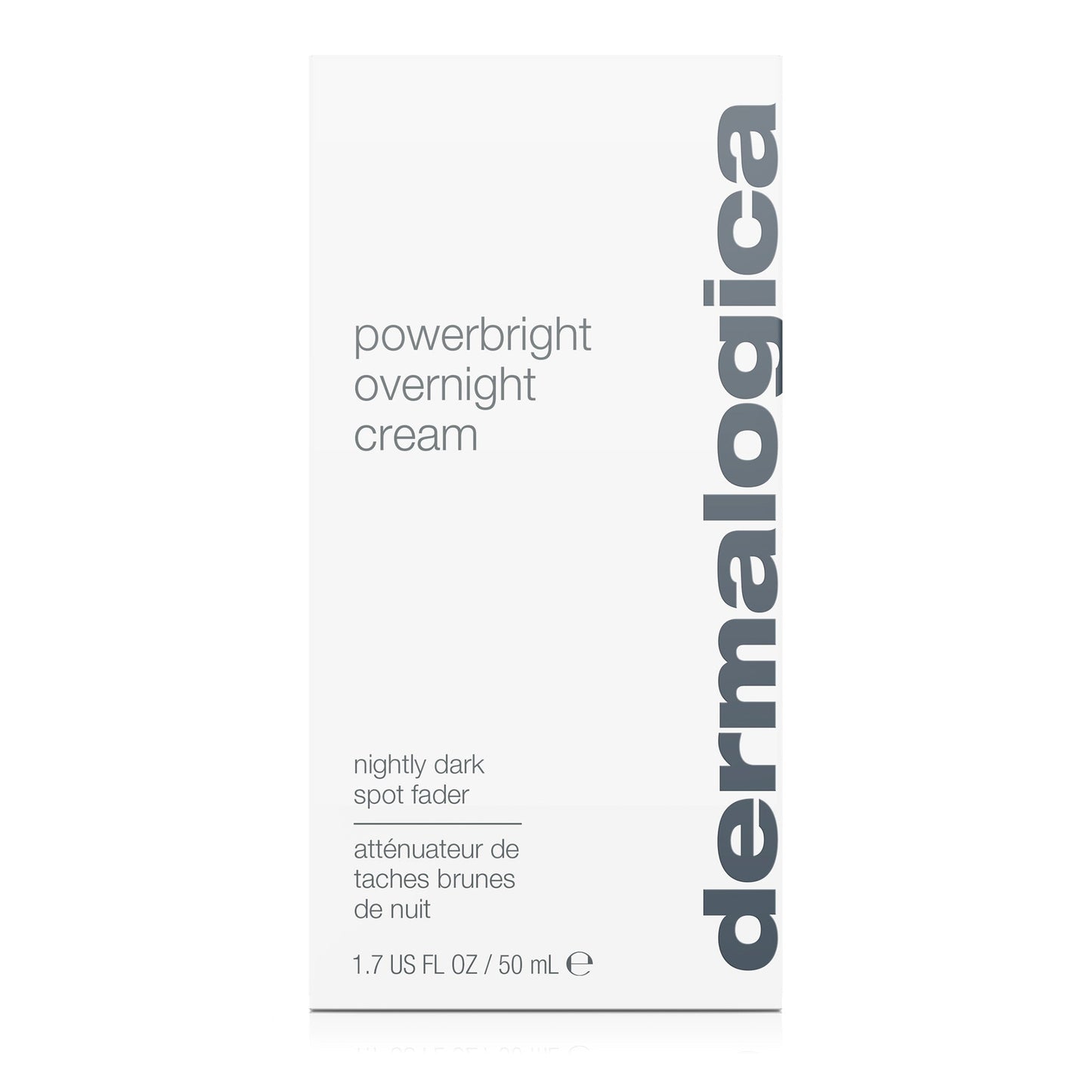 powerbright overnight cream carton