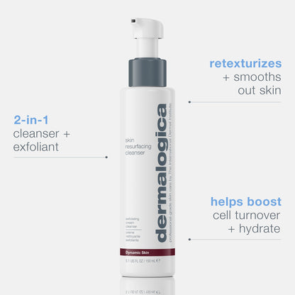 skin resurfacing lactic acid cleanser benefits