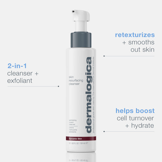 skin resurfacing lactic acid cleanser benefits