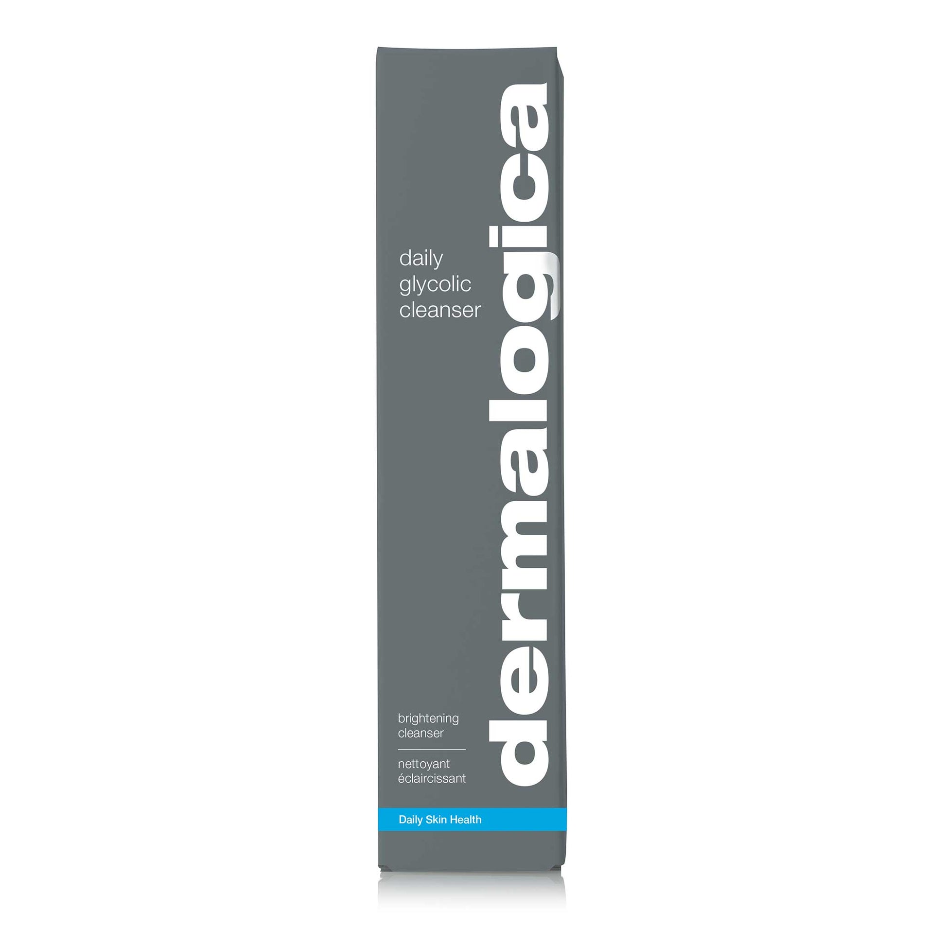 daily glycolic cleanser front of carton
