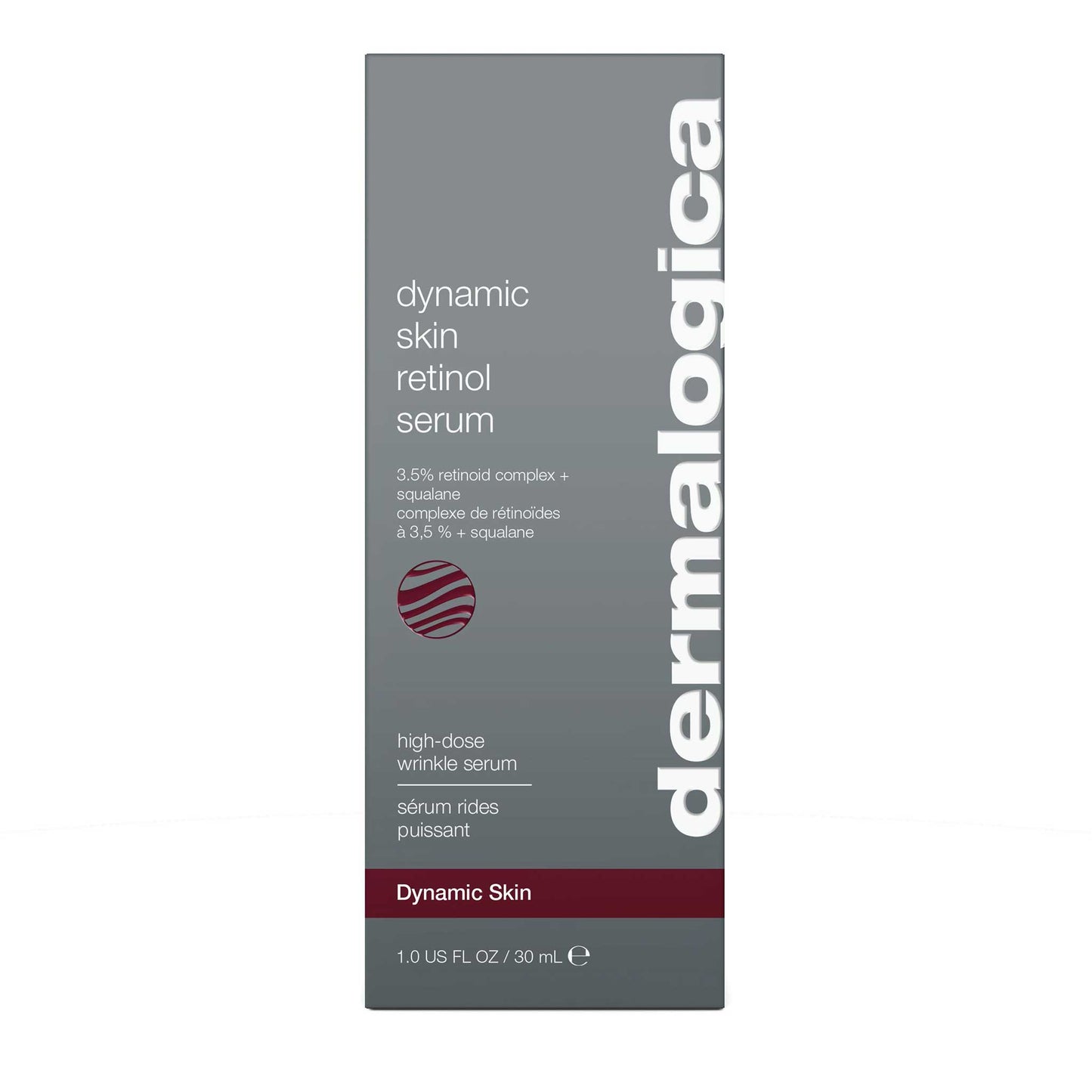 dynamic skin retinol serum front of carton