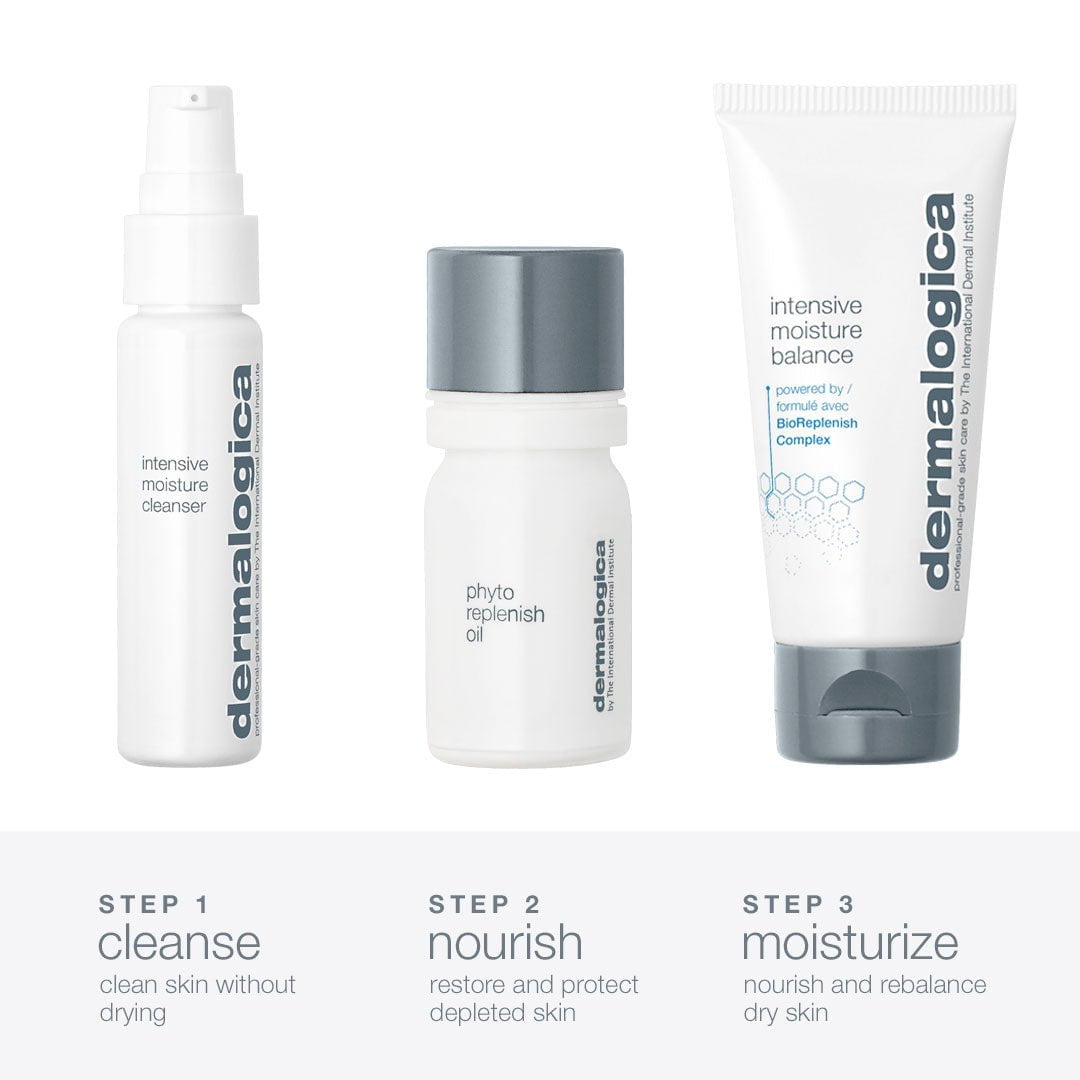 intensive moisture trio steps