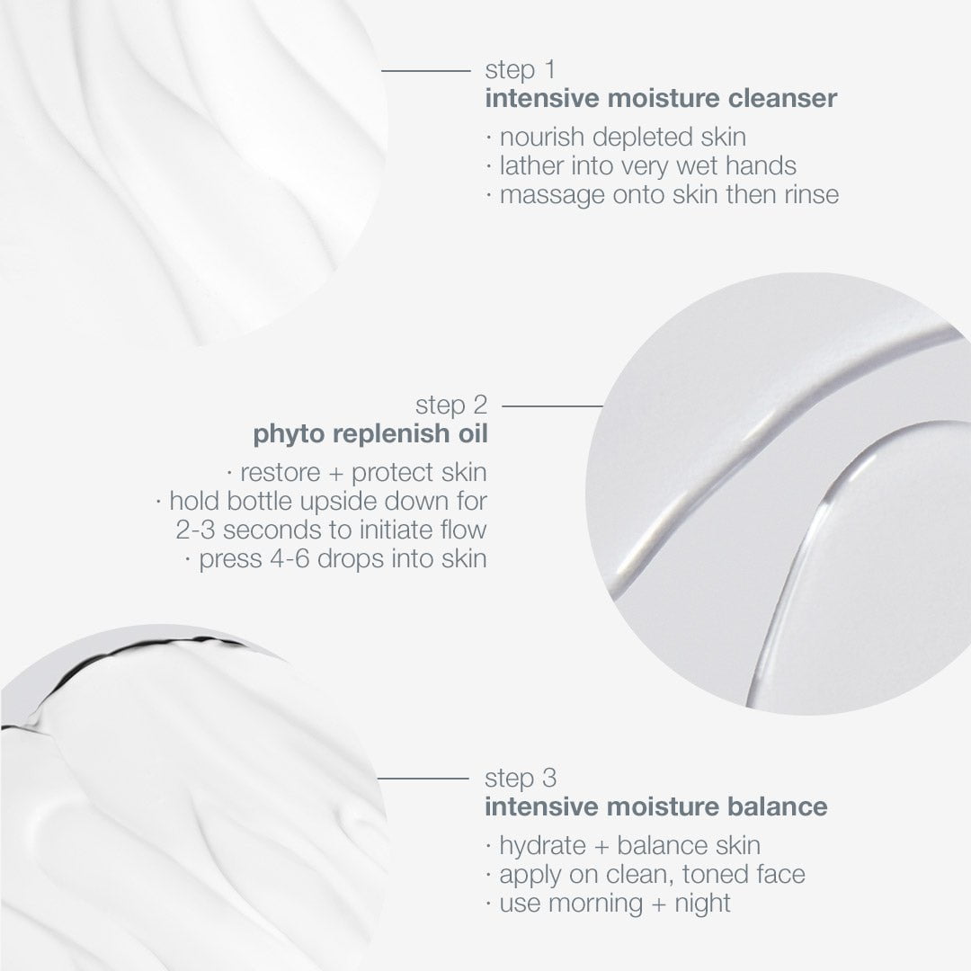 intensive moisture trio how to use 3 steps